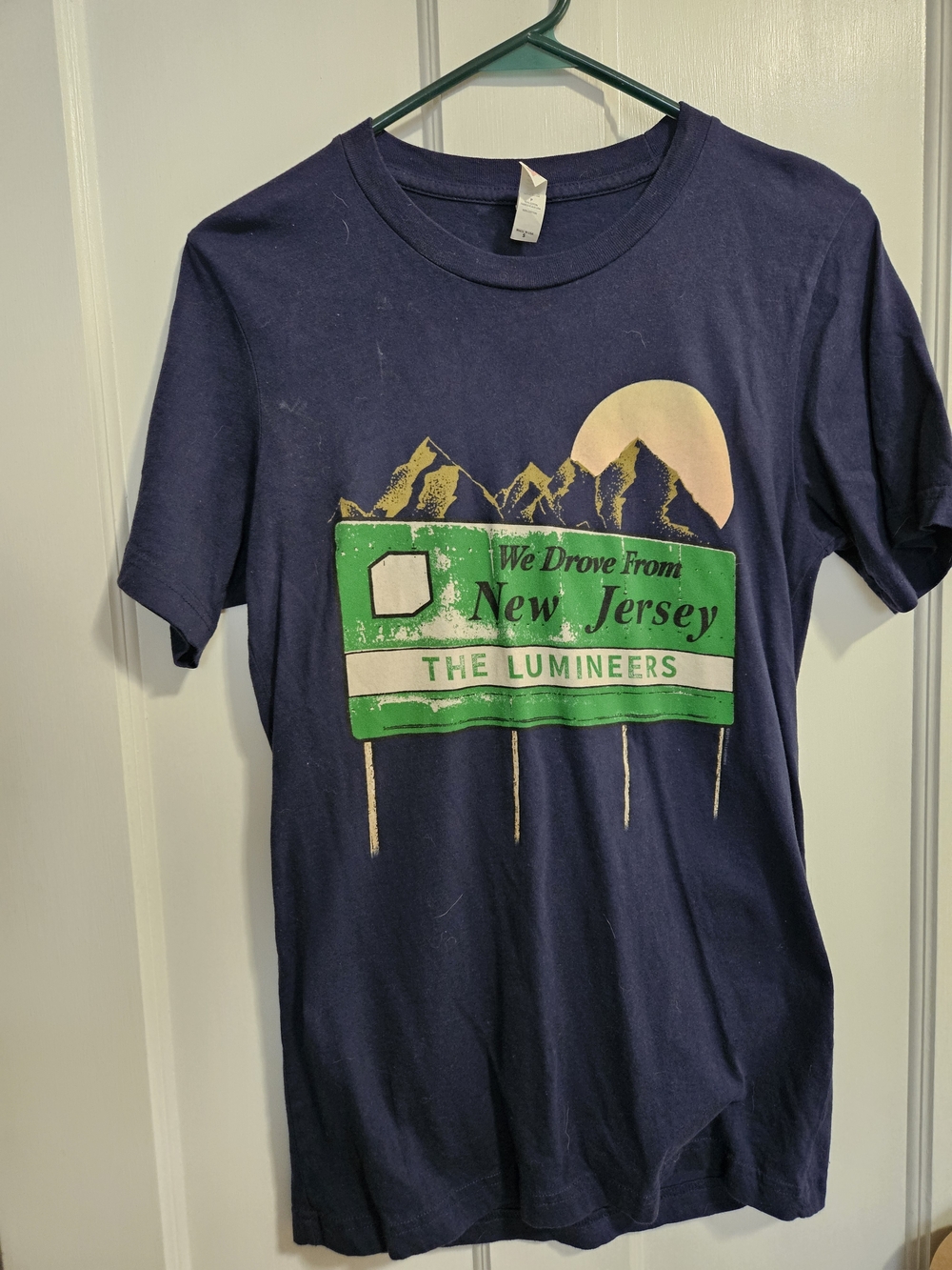 Navy The Lumineers 'We Drove From New Jersey' Graphic Tee